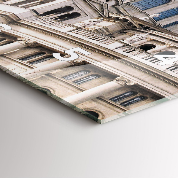 Horloge murale carrée Basilique Saint-Étienne