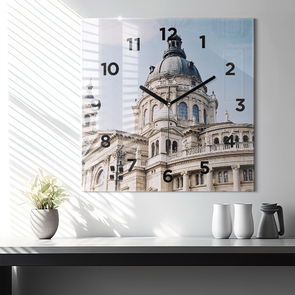 Horloge murale carrée Basilique Saint-Étienne