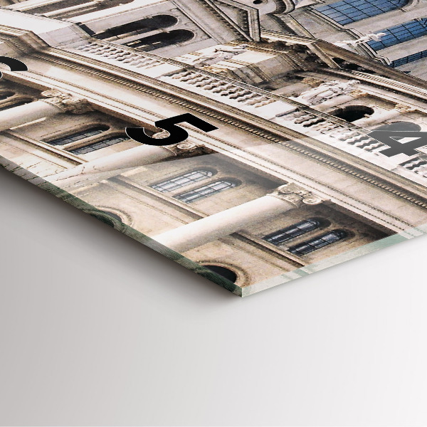 Horloge murale carrée Basilique Saint-Étienne