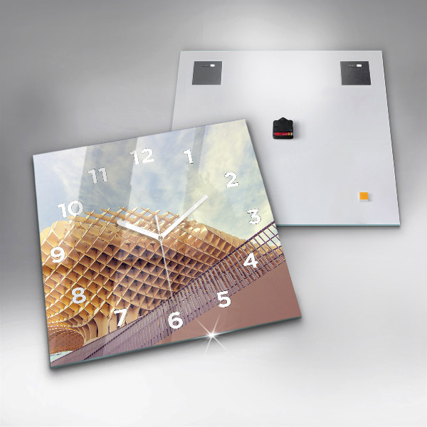 Horloge murale carrée Point de vue à Séville