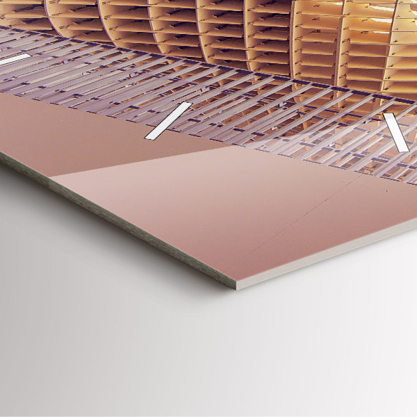 Horloge murale carrée Point de vue à Séville