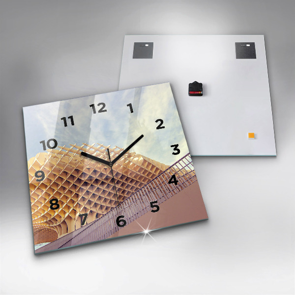 Horloge murale carrée Point de vue à Séville