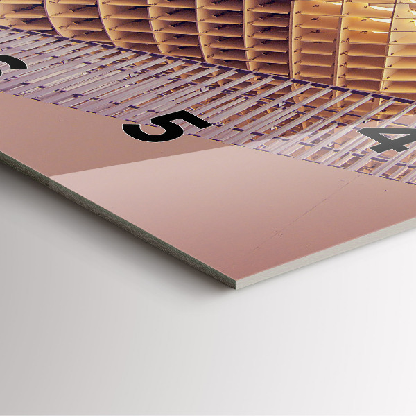 Horloge murale carrée Point de vue à Séville