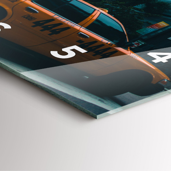 Horloge murale carrée Miami, Floride