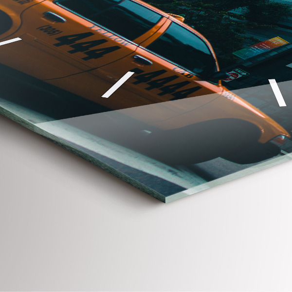 Horloge murale carrée Miami, Floride