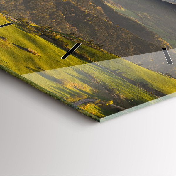 Horloge carrée en verre Pieniny – Wysoki Wierch