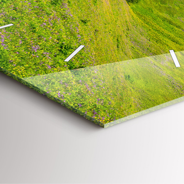 Horloge murale carrée Réserve de Hornstrandir, Islande