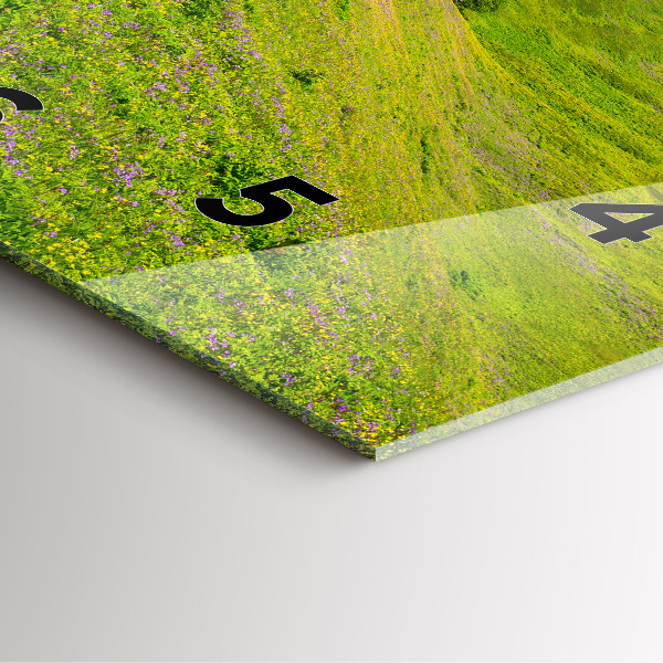 Horloge murale carrée Réserve de Hornstrandir, Islande