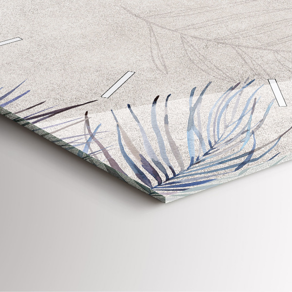 Horloge murale carrée Palme