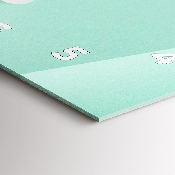 Pendule carrée en verre Fleurs de pommier en fleurs