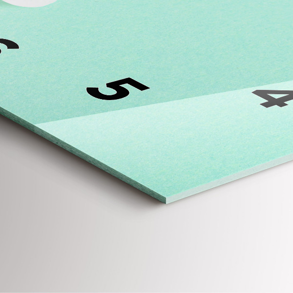 Pendule carrée en verre Fleurs de pommier en fleurs