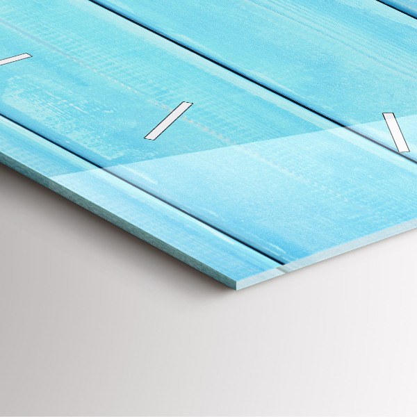 Horloge carrée en verre Accessoires et planches de plage