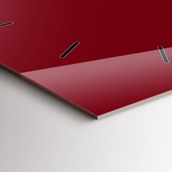 Horloge murale carrée Bourgogne