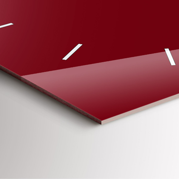 Horloge murale carrée Bourgogne