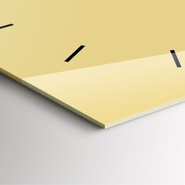 Horloge murale carrée Crémeux