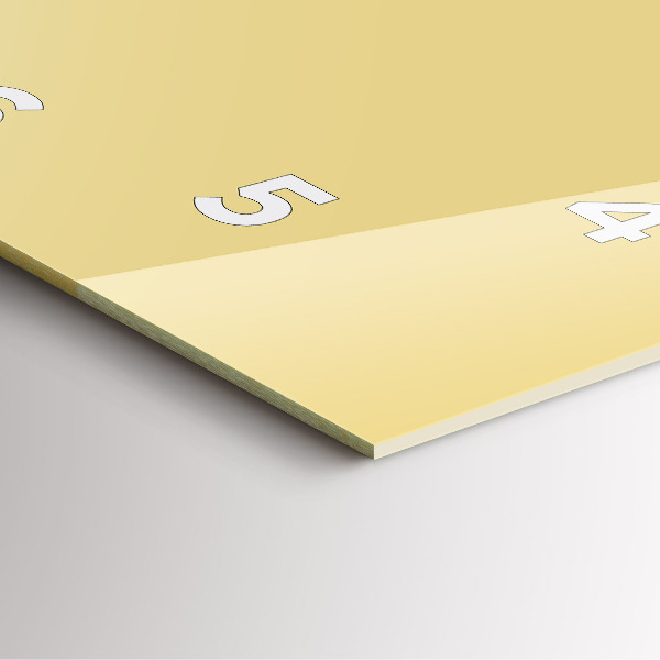 Horloge murale carrée Crémeux