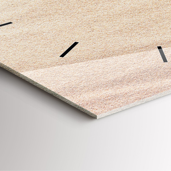 Pendule carrée en verre Accessoires de vacances