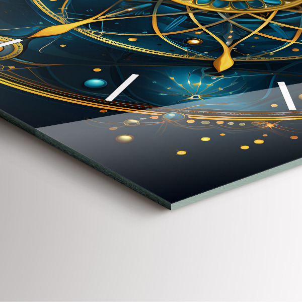 Horloge murale carrée Horloge horoscope