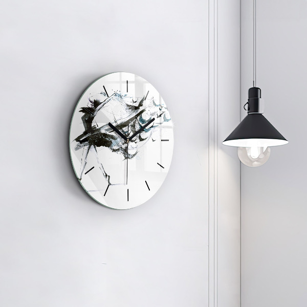 Horloge ronde Femme dansant le ballet