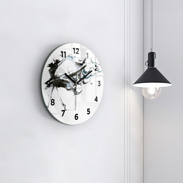 Horloge ronde Femme dansant le ballet