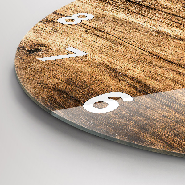 Horloge ronde 'Cuillères d''épices'