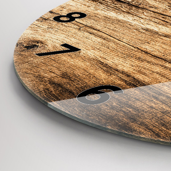 Horloge ronde 'Cuillères d''épices'