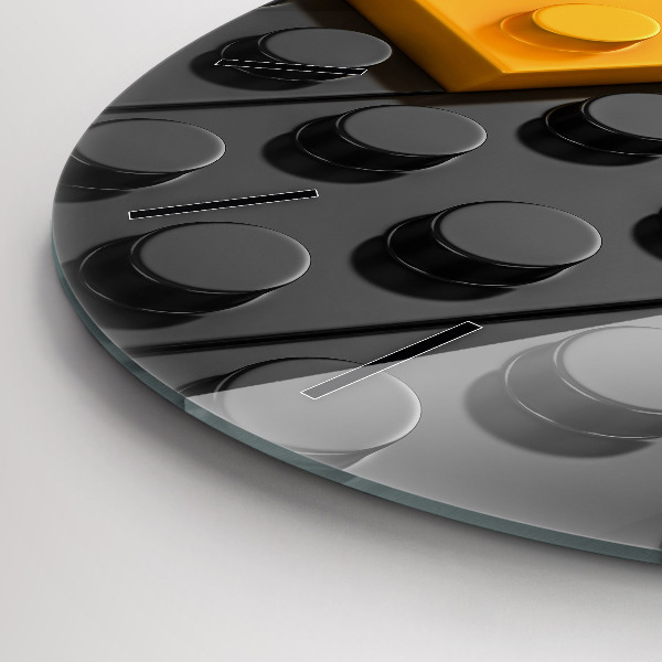 Horloge ronde Blocs de jouets