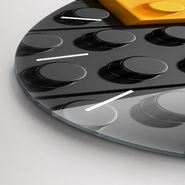 Horloge ronde Blocs de jouets