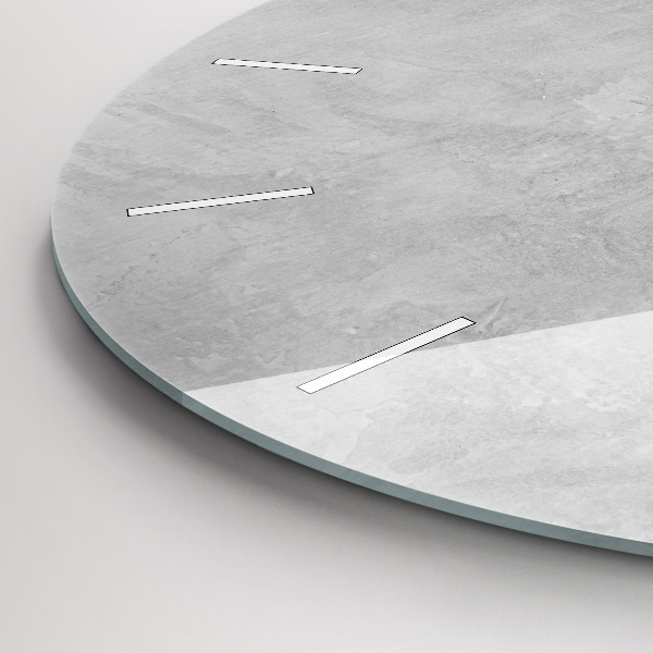 Horloge ronde Mur de pierre