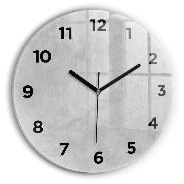 Horloge ronde Mur de pierre