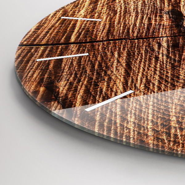 Horloge ronde Bois décoratif