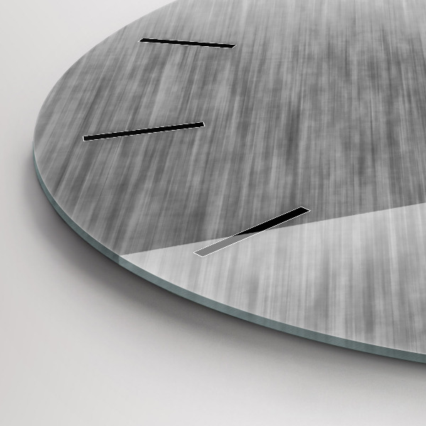 Horloge ronde Mur métallique