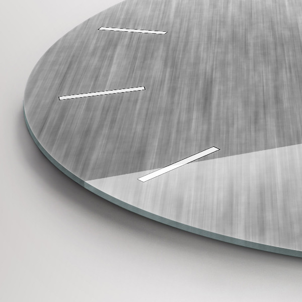 Horloge ronde Mur métallique