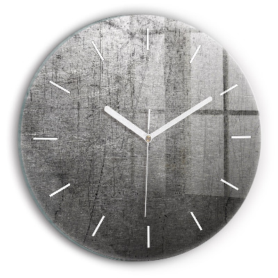 Horloge ronde Mur métallique