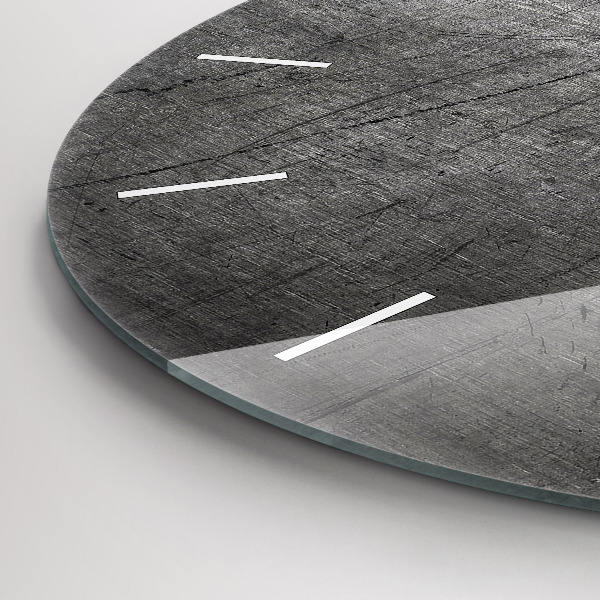 Horloge ronde Mur métallique