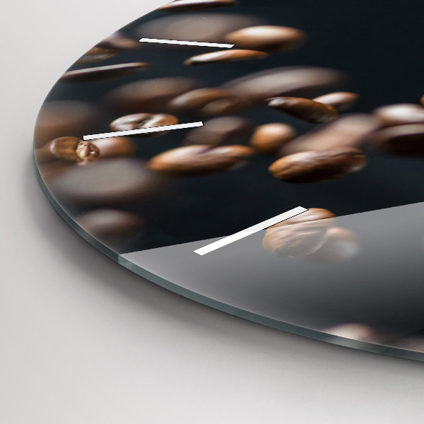 Horloge ronde Café en grains