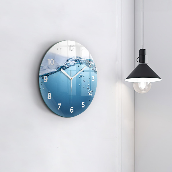 Horloge ronde Vue sous-marine