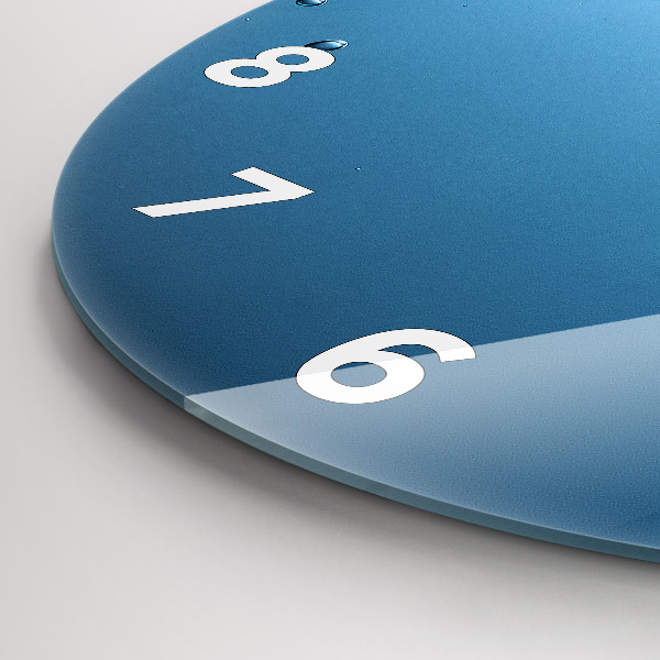 Horloge ronde Vue sous-marine