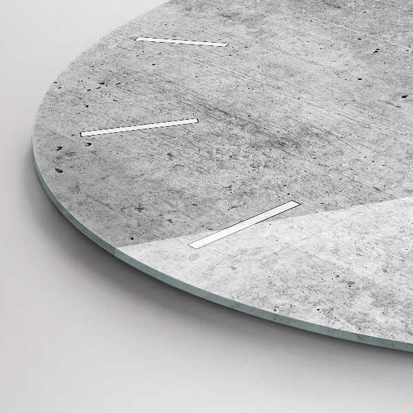 Horloge ronde Mur brut