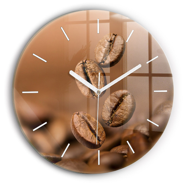 Horloge ronde Couleurs abstraites