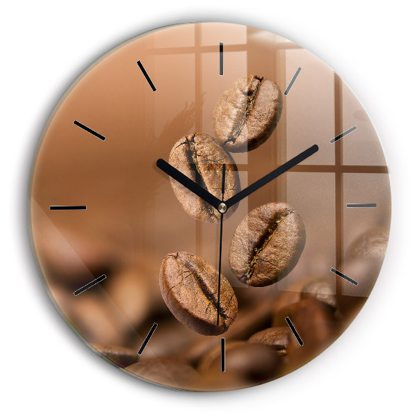 Horloge ronde Couleurs abstraites