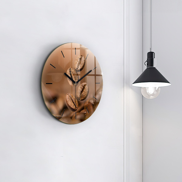 Horloge ronde Couleurs abstraites