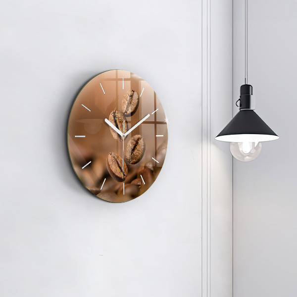 Horloge ronde Couleurs abstraites