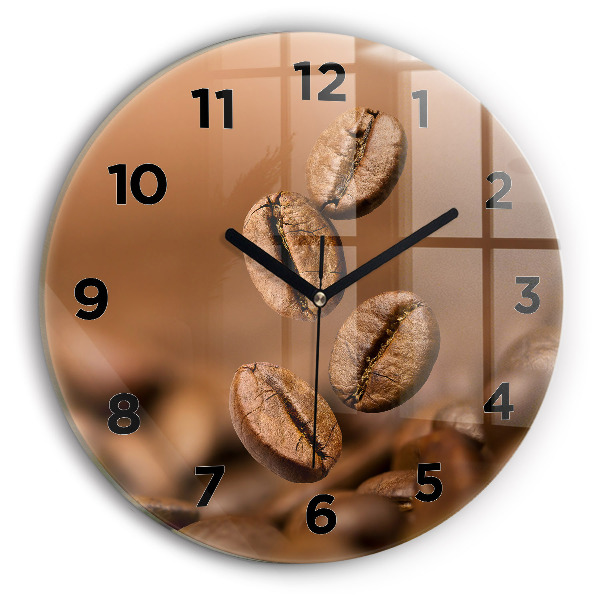 Horloge ronde Couleurs abstraites