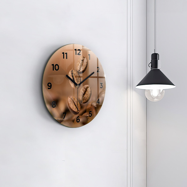Horloge ronde Couleurs abstraites