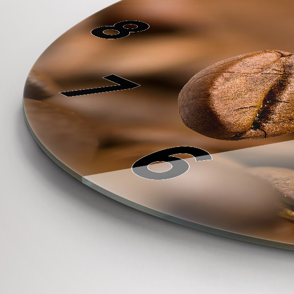 Horloge ronde Couleurs abstraites