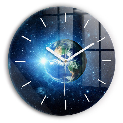 Horloge ronde Terre et Galaxie – NASA