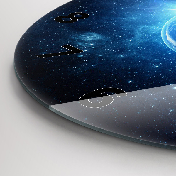 Horloge ronde Terre et Galaxie – NASA