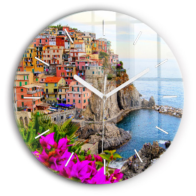 Horloge ronde Côte des Cinque Terre