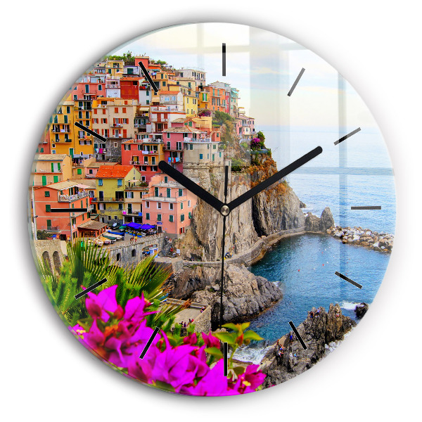 Horloge ronde Côte des Cinque Terre